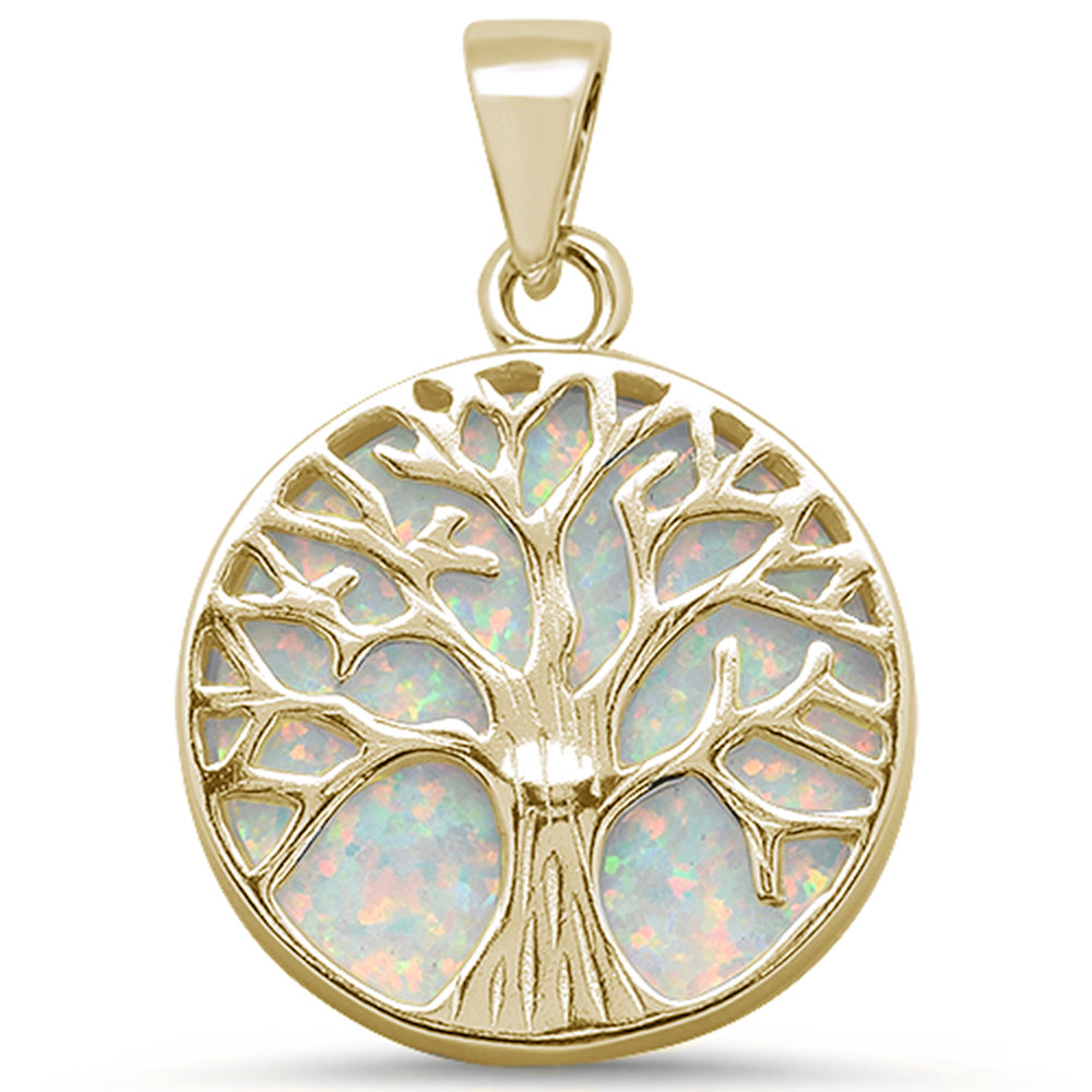 925 Gold Plated 'Tree Of Life' Pendant