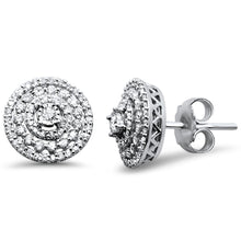 Load image into Gallery viewer, 10KT Round Cluster Diamond Stud Earrings #1, 0.50ctw - 0.98ctw
