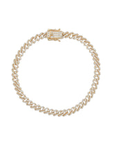 Load image into Gallery viewer, 925 Gold Plated Monaco Bracelet &amp; Chain 6.6mm, #1
