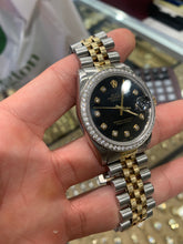 Load image into Gallery viewer, Rolex Datejust 36mm Ref. 16233, w/ Natural Diamods 2.25ctw
