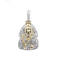 Load image into Gallery viewer, 10KT / 14KT Iced Out Mummy Hip-Hop Diamond Pendant #1
