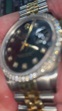 Load and play video in Gallery viewer, Rolex Datejust 36mm Ref. 16233, w/ Natural Diamods 2.25ctw
